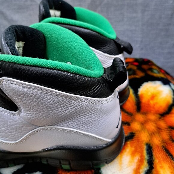 %Size 8 Nike Air Jordan 10 Men Retro Seattle Super Sonics Pine Green AJ19 main image 15